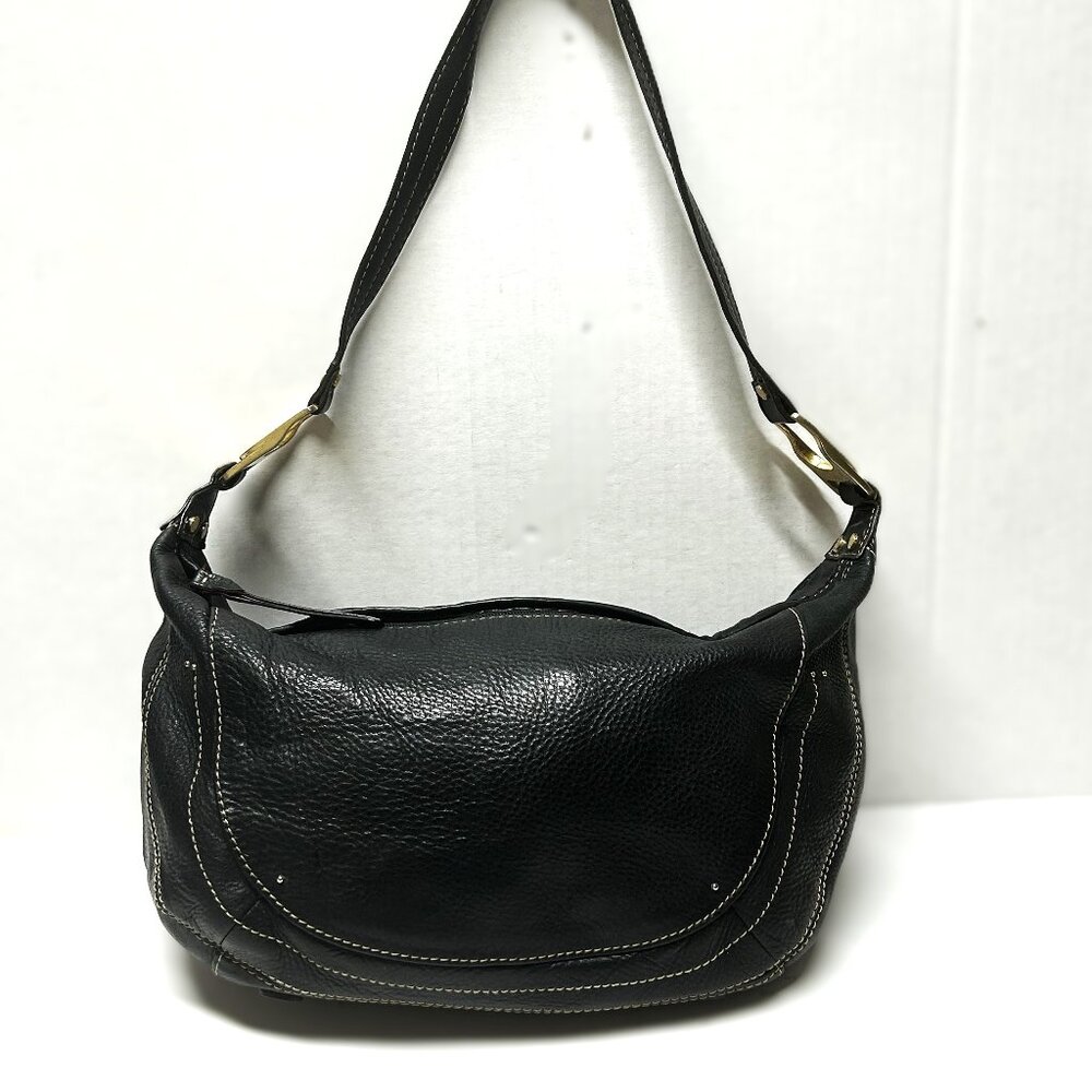 Sereta black shoulder bag